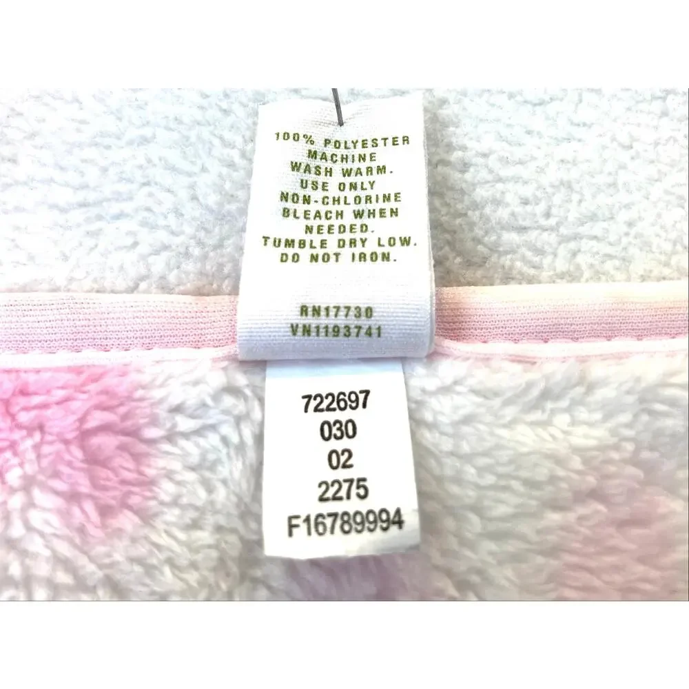 Circo Target Happy Flower Fleece Baby Blanket Plush Multi Floral